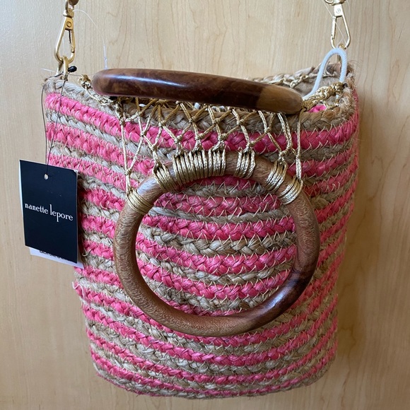 Nanette Lepore Clemintine Jute Bucket Bag - Picture 3 of 10